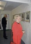 Guest and Art Collector Eva G. at opening in Malerhof
