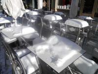 A walk in  the snow in the center of Munich