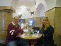 A great brunch with my son in Munich's Noble Dallmayer's bar