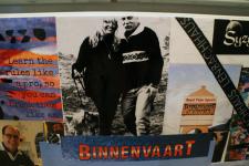 Collage on Refrigerator designed and executed by Christina Jarmolinski