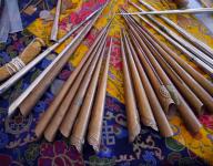 Sand for the Mandalas by theTibetan Monks of Drepung Loseling Monastery
