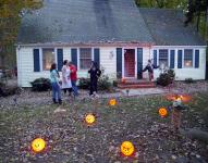 Halloween neighbors creativity