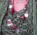 Beautiful Malachite, Carnelian and Herkimer Diamond Designs by Christina Jarmolinski