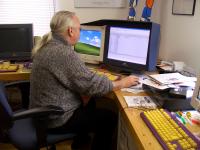 In the beginning..............Rob in his design office 