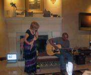 Kat Epple and singer by Christina Jarmolinski