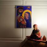 Nativity Scene by Christina Jarmolinski