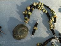 Antique Jade Buddha Chocker designed by Christina Jarmolinski