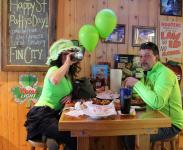 St. Patty's Day on the boardwalk of Ocean City, MD.  by Christina Jarmolinski