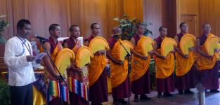Tibetan Monks of Drepung Loseling Monastery