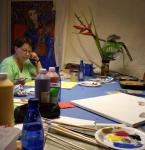 stillifeart class with Christina Jarmolinski in the Malerhof