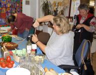 art class with Christina Jarmolinski in the Malerhof
