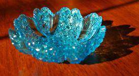 Candy Dish-cut crystal by Christina Jarmolinski