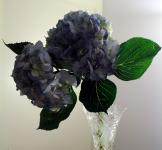 Art Deco vase with Hydranges by Christina Jarmolinski