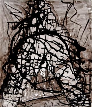 The Tower of Babylon I by Christina Jarmolinski