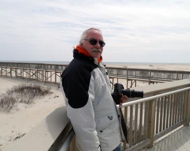 Rob de Koter, Photographer on the Beach